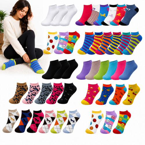 Ladies trainer socks womens - ladies,