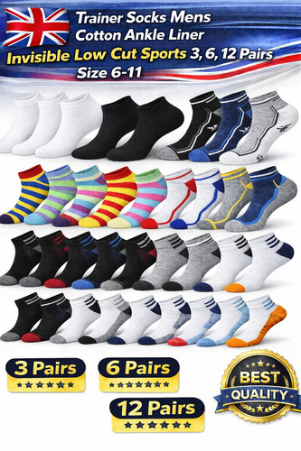 Trainer socks mens cotton - trainer,