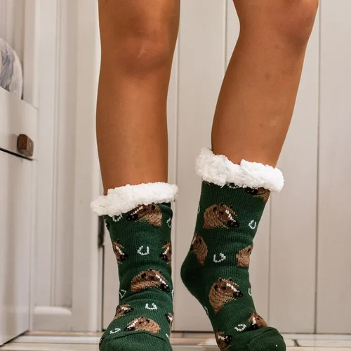 Funky sherpa lounge slipper - lounge,