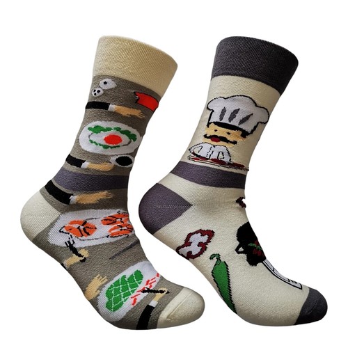 Crazy cook socks fashion - crazy,