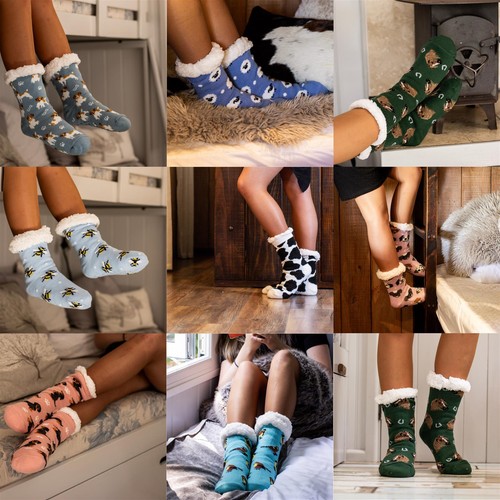 Womens thick sherpa - womens, socks