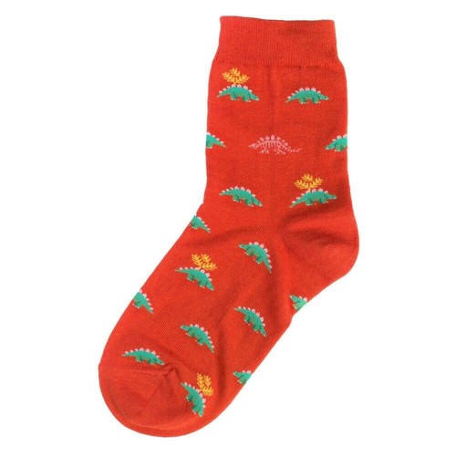 Red stegosaurus dinosaur funky - red,