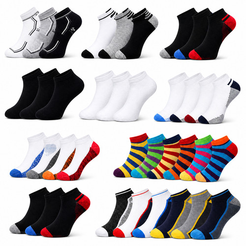 Mens trainer liner ankle socks - trainer,