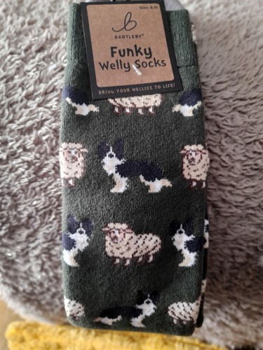 Funky welly socks - funky,