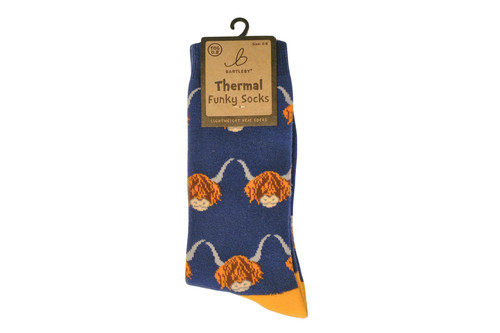 Funky thermal socks - funky, highland
